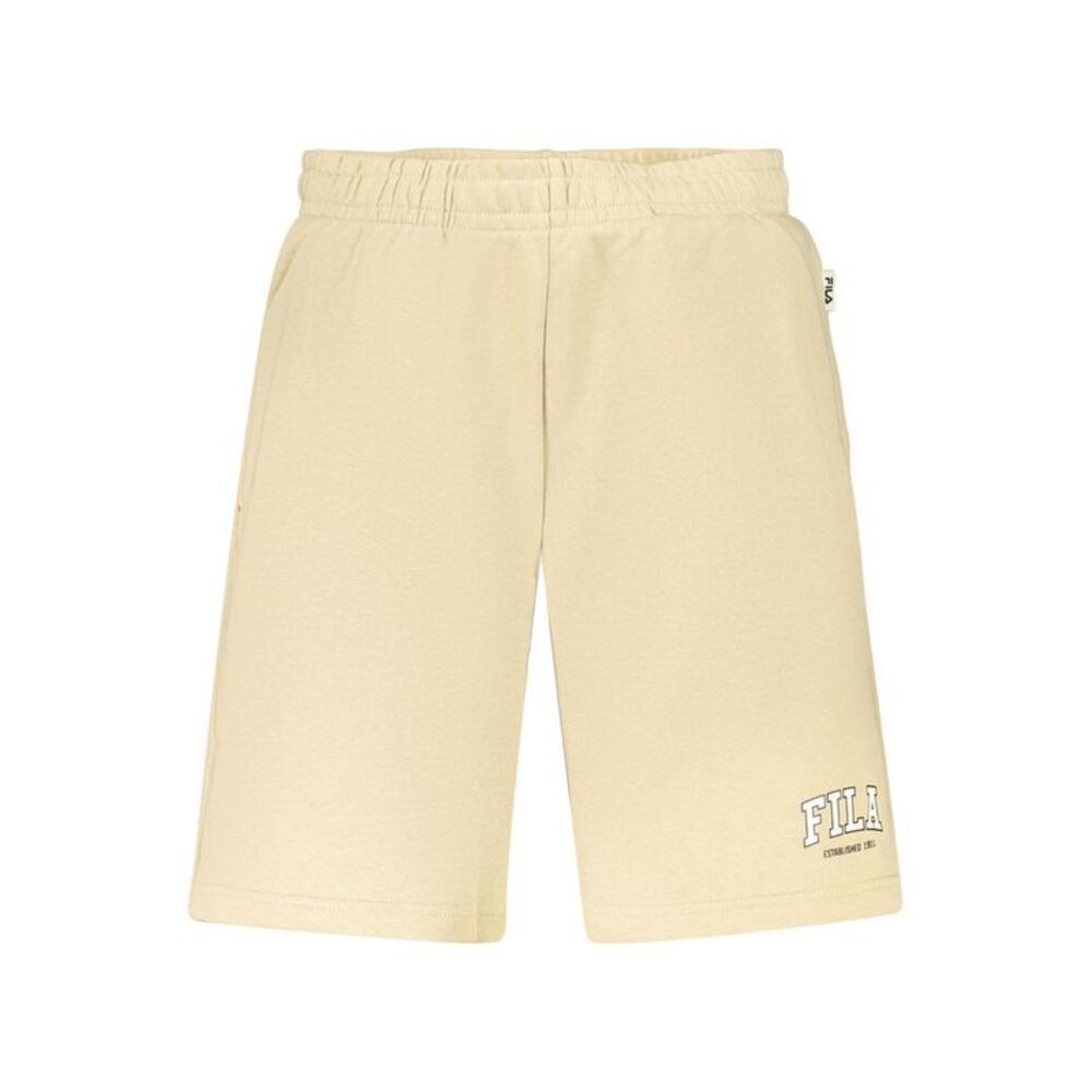 Fila Beige Cotton Mens Men's Short
